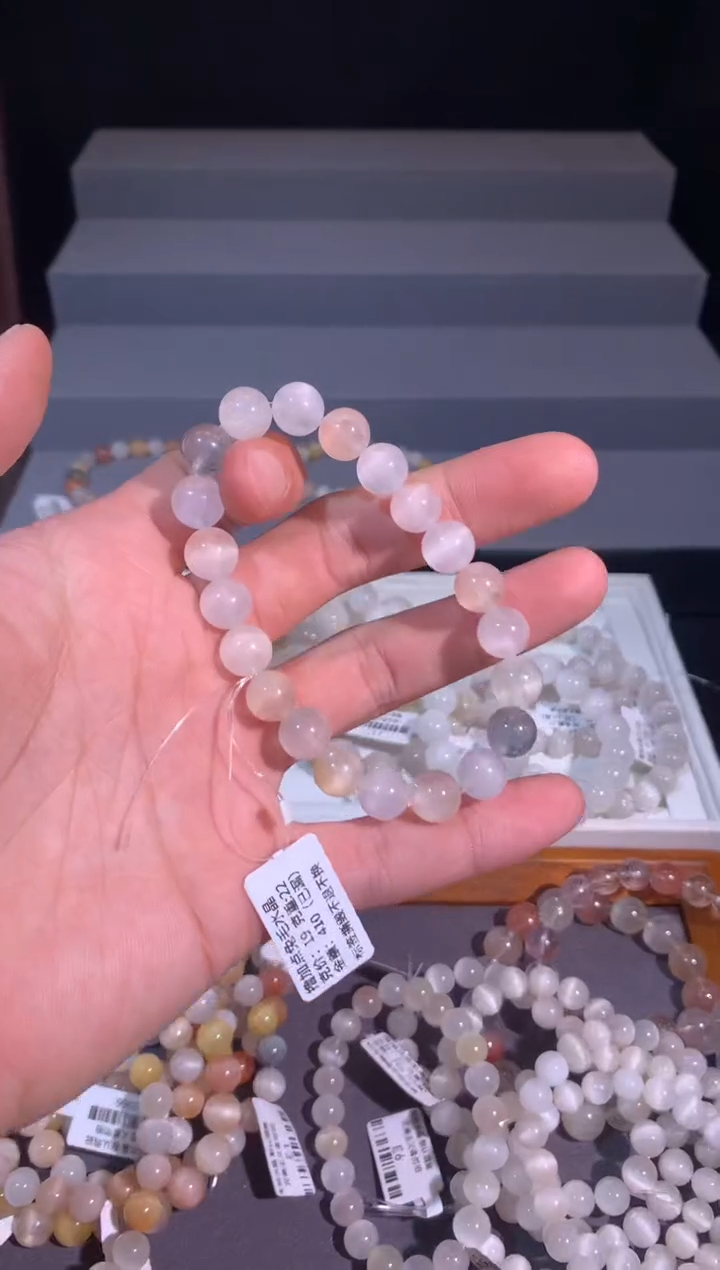 未镶嵌手串水晶3号链接 卡9咪+