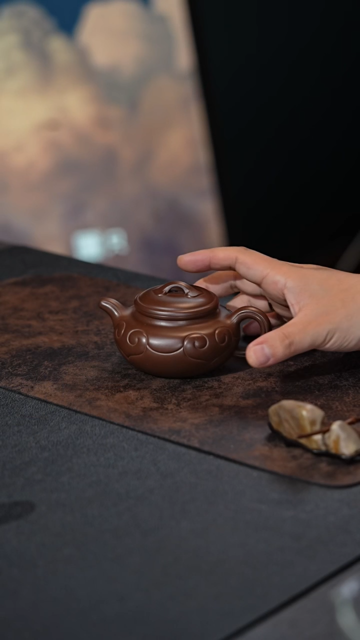 【闪购商品】紫砂茶壶仿古如意 定金 