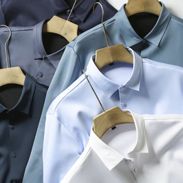 A4男装秋款免烫长袖7-8