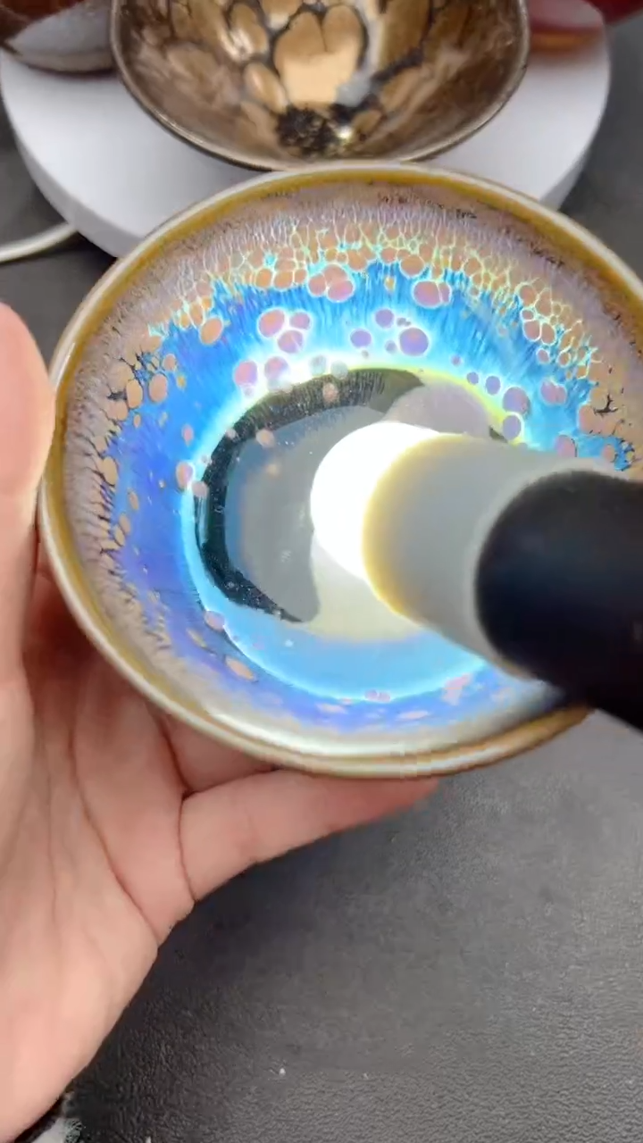 【闪购商品】茶盏549微瑕盖碗建盏