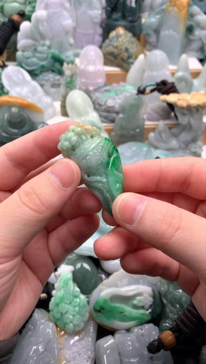 吊坠(不含链)未镶嵌翡翠1