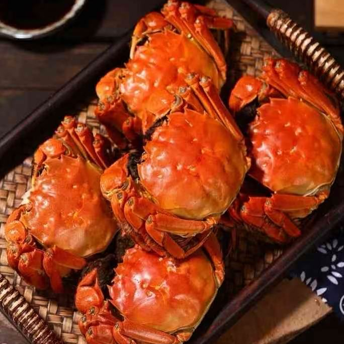 【活蟹现发】（混合装）黄河口大闸蟹 公4.0-3.5两＋母2.2-2,5两 6只起