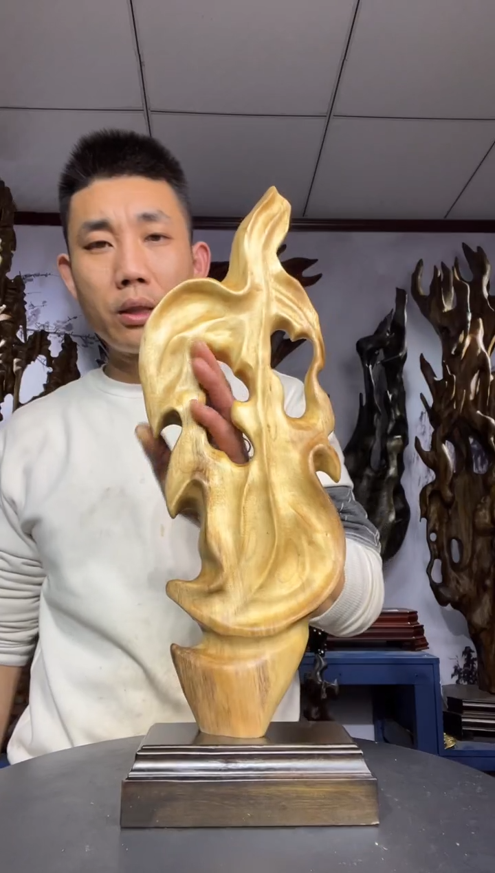 金丝楠木雕款吴****7金丝楠木工艺品摆件