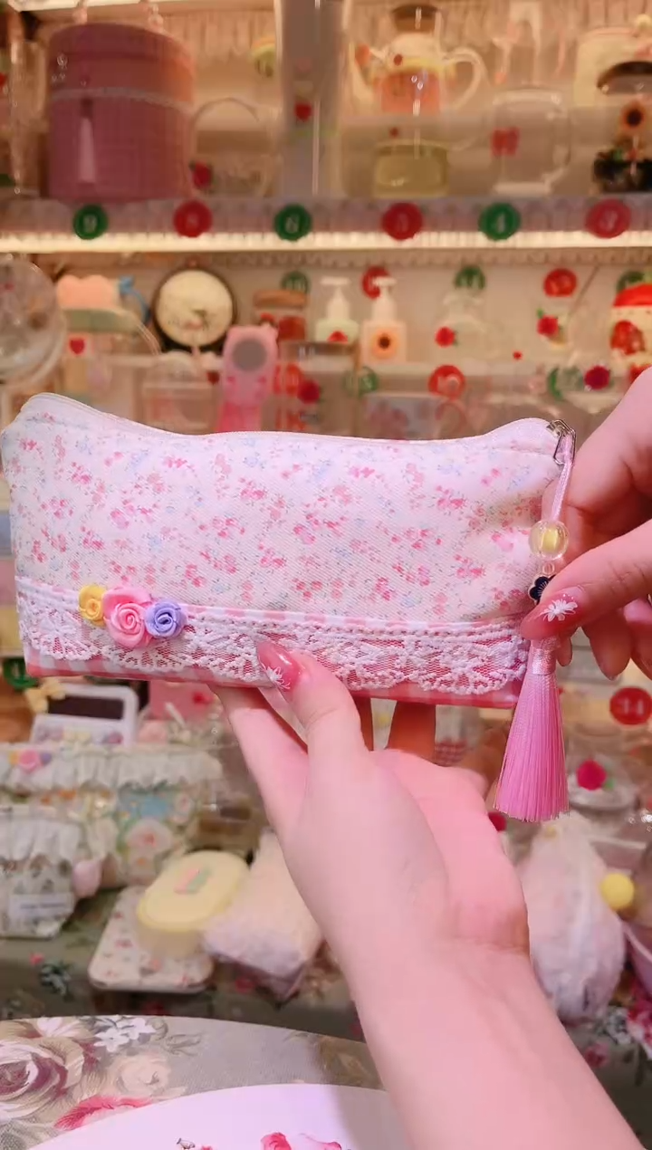 玫瑰花笔袋——手工制作品质好！