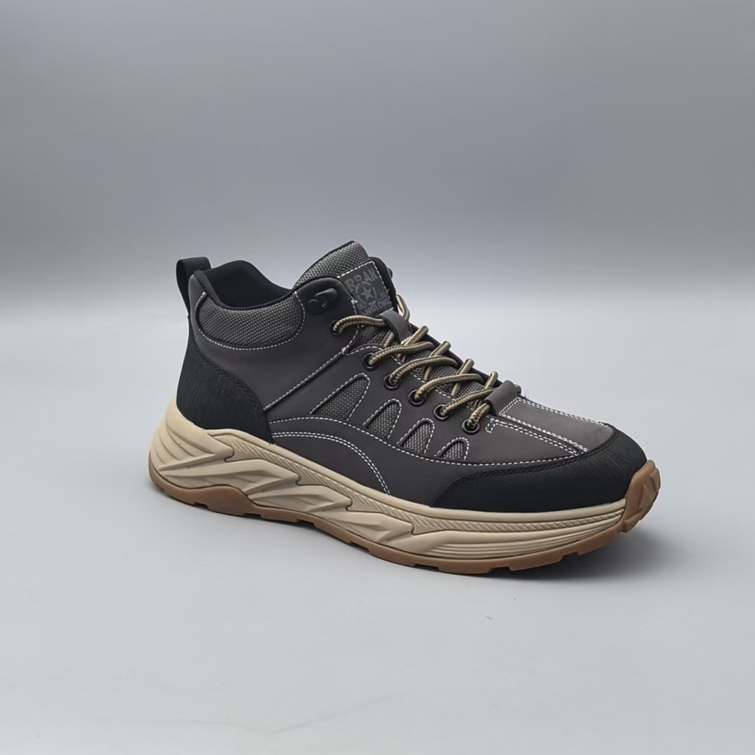 （孤品微瑕介意勿拍）新款轻质厚底系带男士皮鞋休闲鞋 441