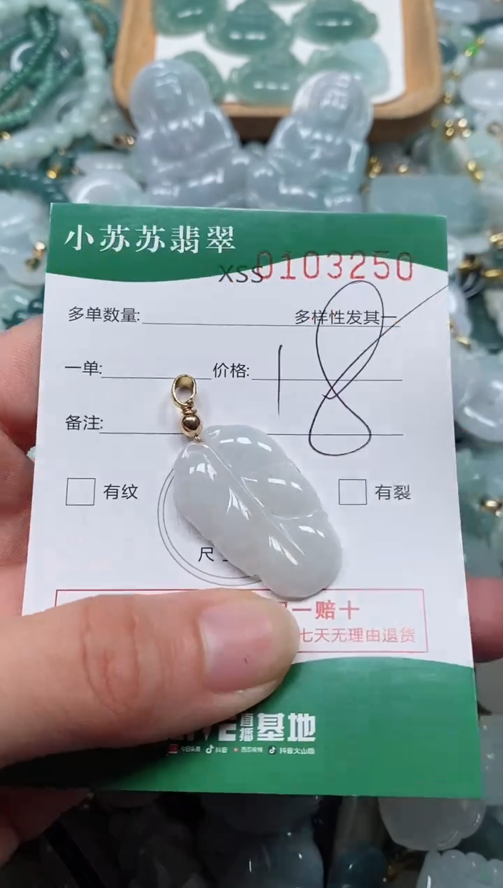 【闪购商品】翡翠颈饰未镶嵌闪购商品0103250