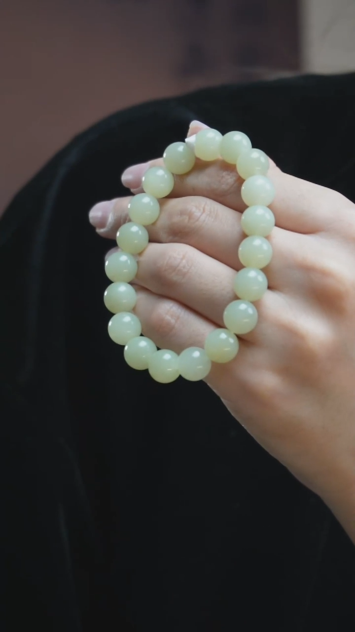 未镶嵌手串和田玉X9