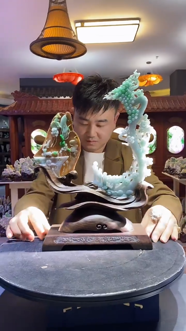 未镶嵌定制翡翠03/1225/W/花