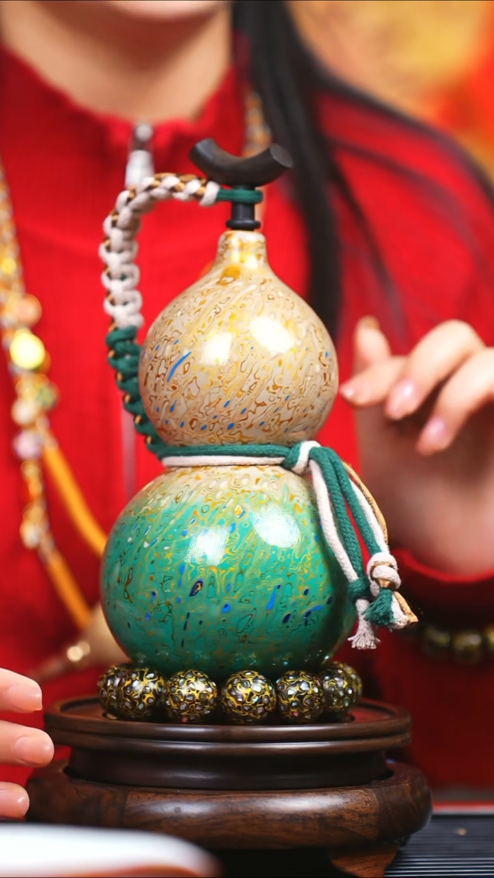 【闪购商品】JX106非遗臻选大漆酒葫芦