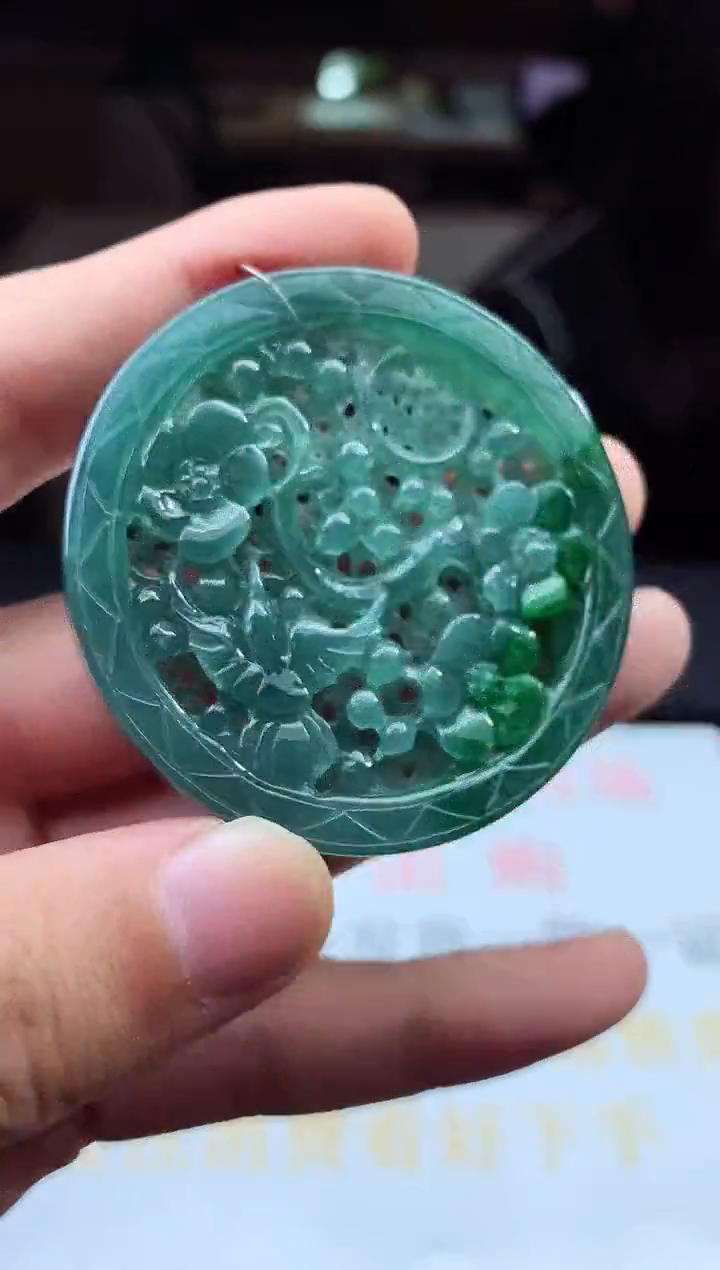 未镶嵌定制翡翠天然A货翡翠拍一发一