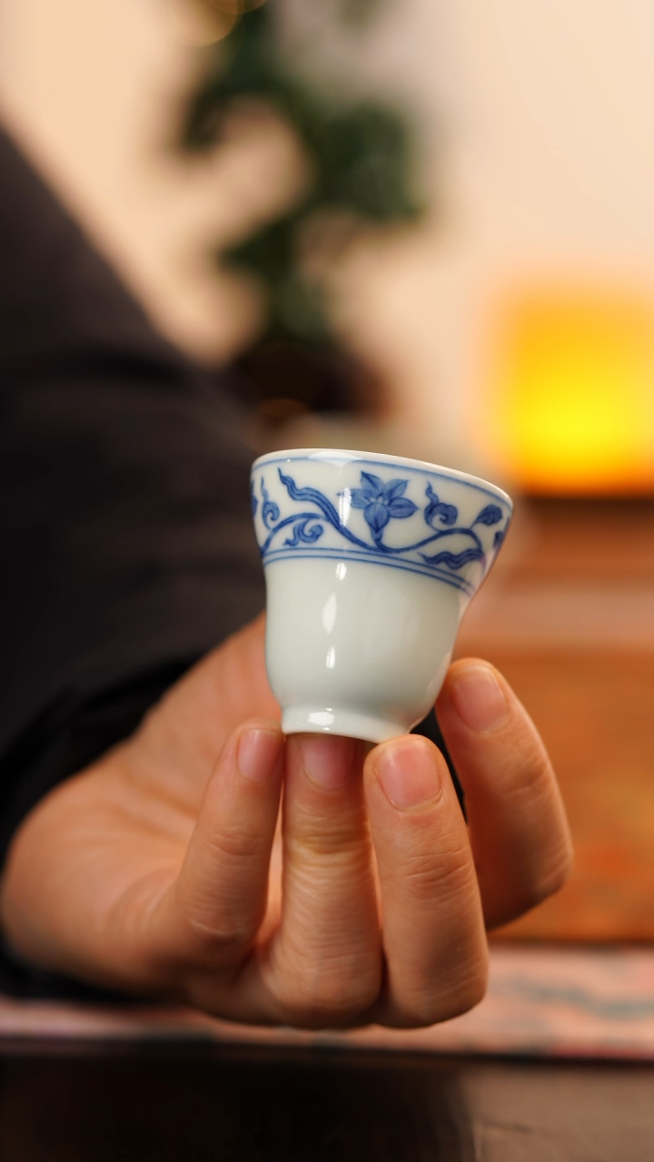 【闪购商品】源明青忆栀子花小杯