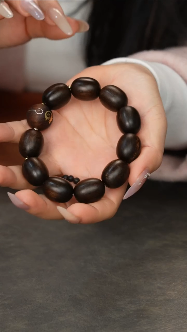 【闪购商品】沉香手串富森红土W年树心香胆料1.6错银设计臻藏