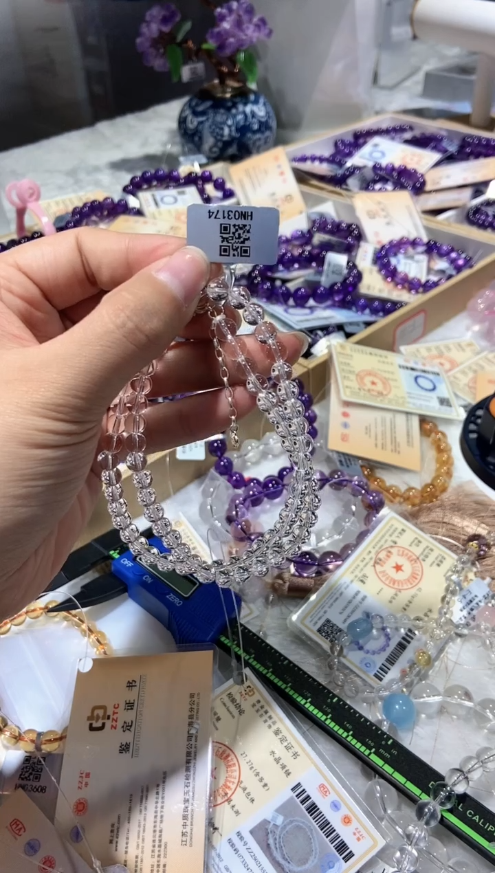 【闪购商品】水晶项链未镶嵌项链