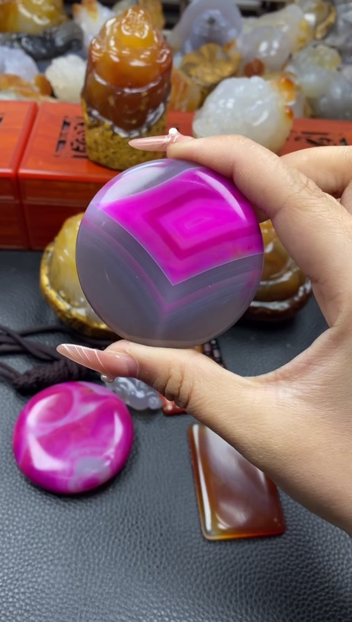 【闪购商品】玛瑙/玉髓手把未镶嵌00