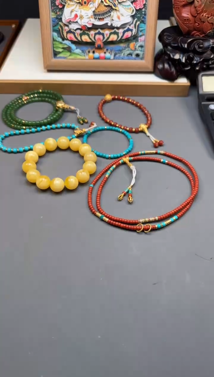 【闪购商品】蜜蜡裸石未镶嵌手串手串