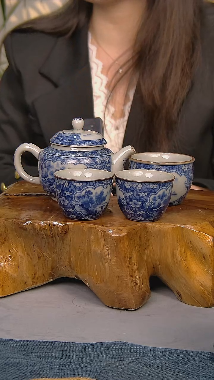 【闪购商品】简装家用款4件套 陶瓷家用茶具系列