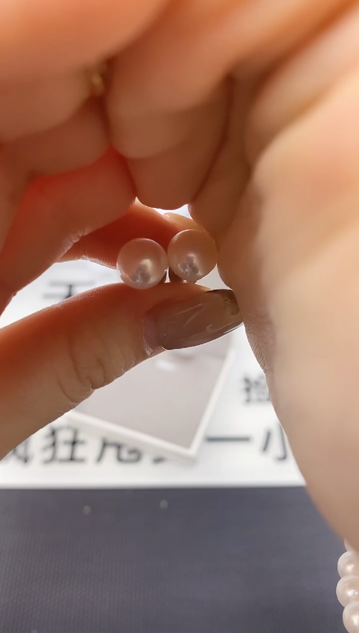 未镶嵌耳饰淡水珍珠ed1070