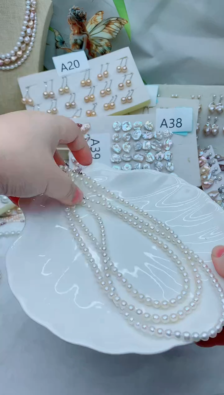 颈饰未镶嵌淡水珍珠多样性发其一【非无瑕】