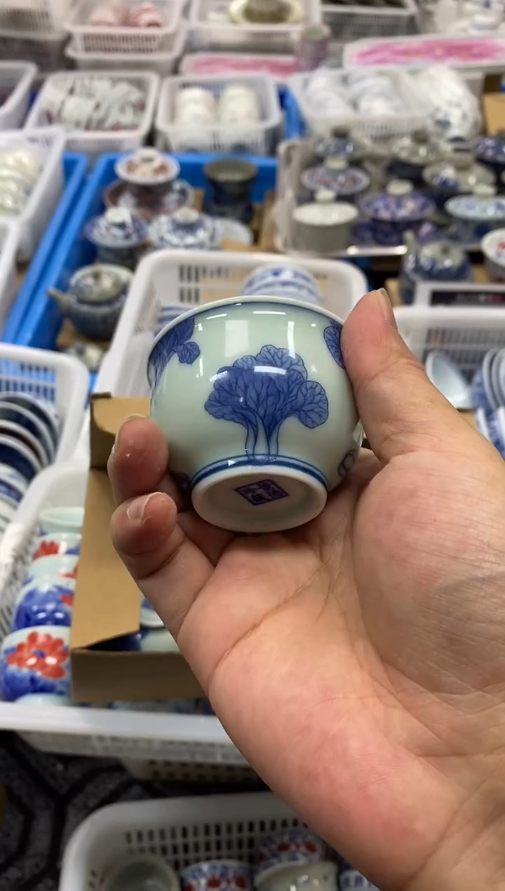陶瓷景德陶瓷茶具容量约50