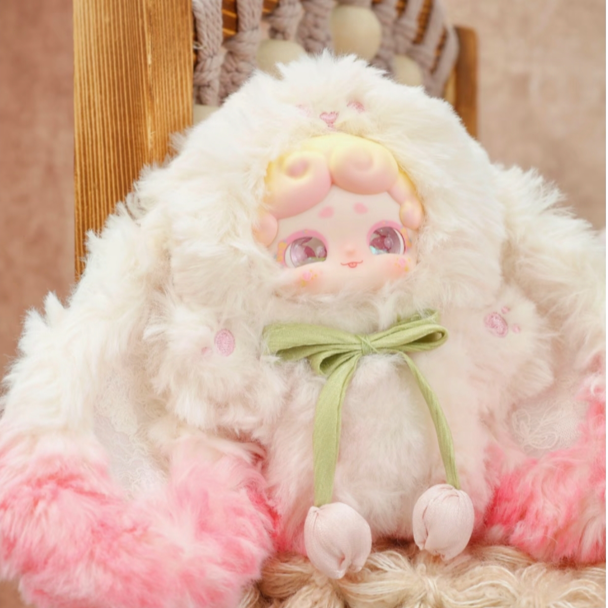 【正版】晚安小兔二代秘密花园 毛绒盲盒玩偶可爱挂件