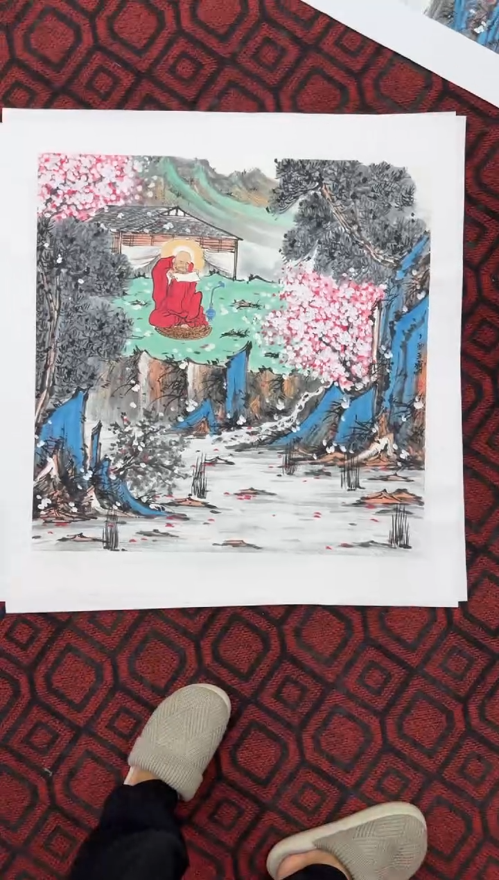 【闪购商品】国画国画绘画山水花鸟