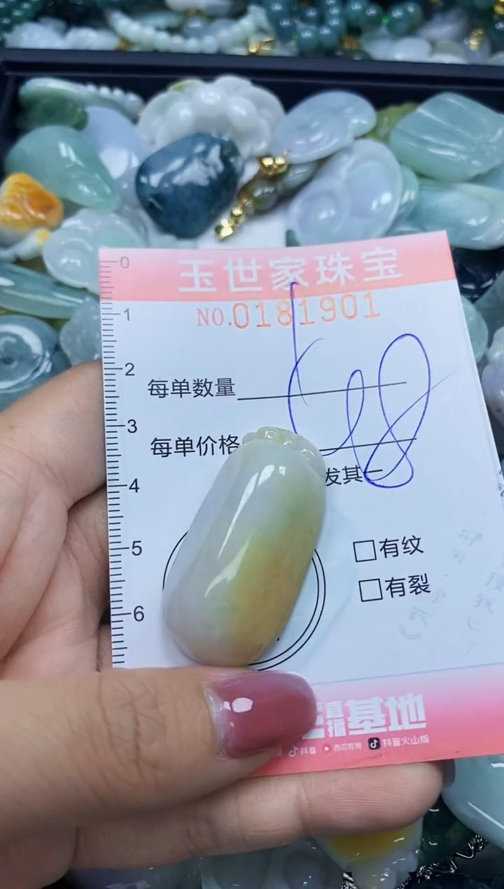 【闪购商品】翡翠颈饰未镶嵌闪购0181901