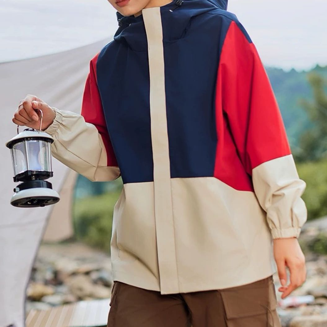 1031拼色三防石墨烯户外冲锋衣