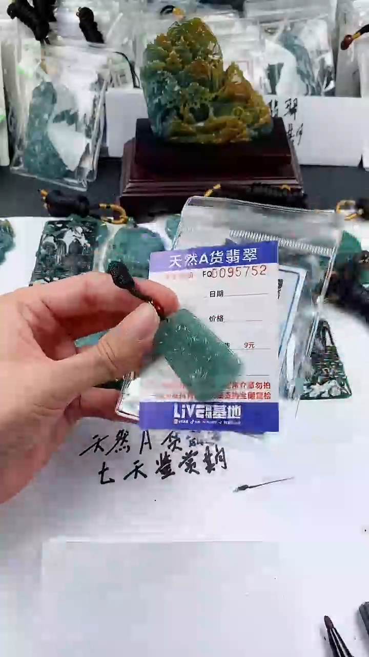 【闪购商品】翡翠颈饰未镶嵌         