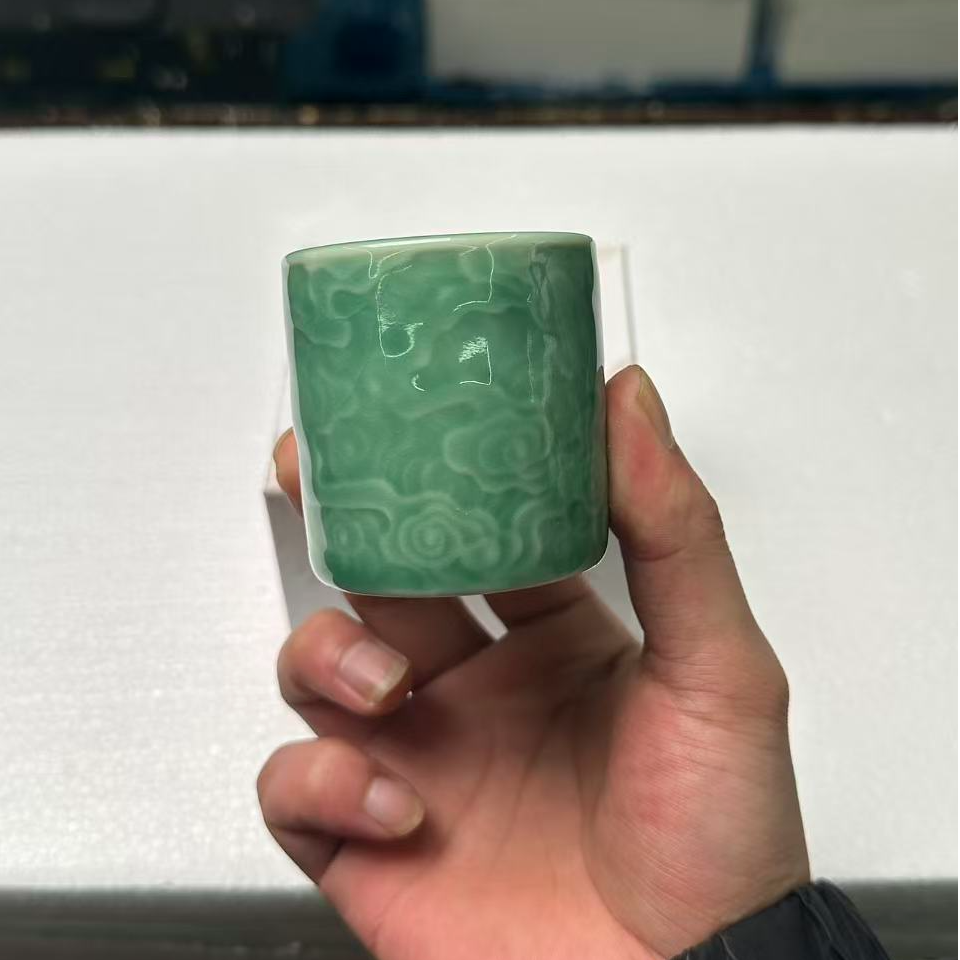 【闪购商品】@@@@@@@@@@@@@@@@青瓷扳指杯带图中礼盒1