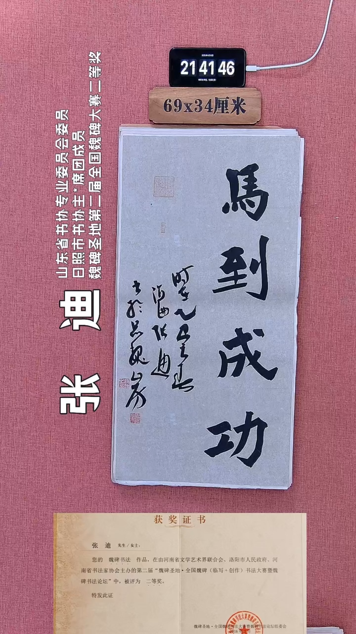 书法248         张老师书法作品