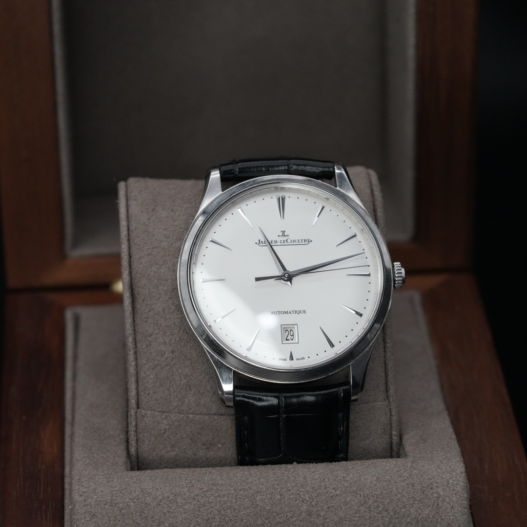 95新 Jaeger-LeCoultre/积家 24年超薄大师系列1238420腕表男士
