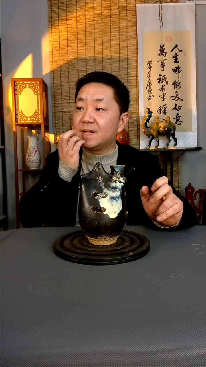 摆件向**苑摆件复古风格瓷器