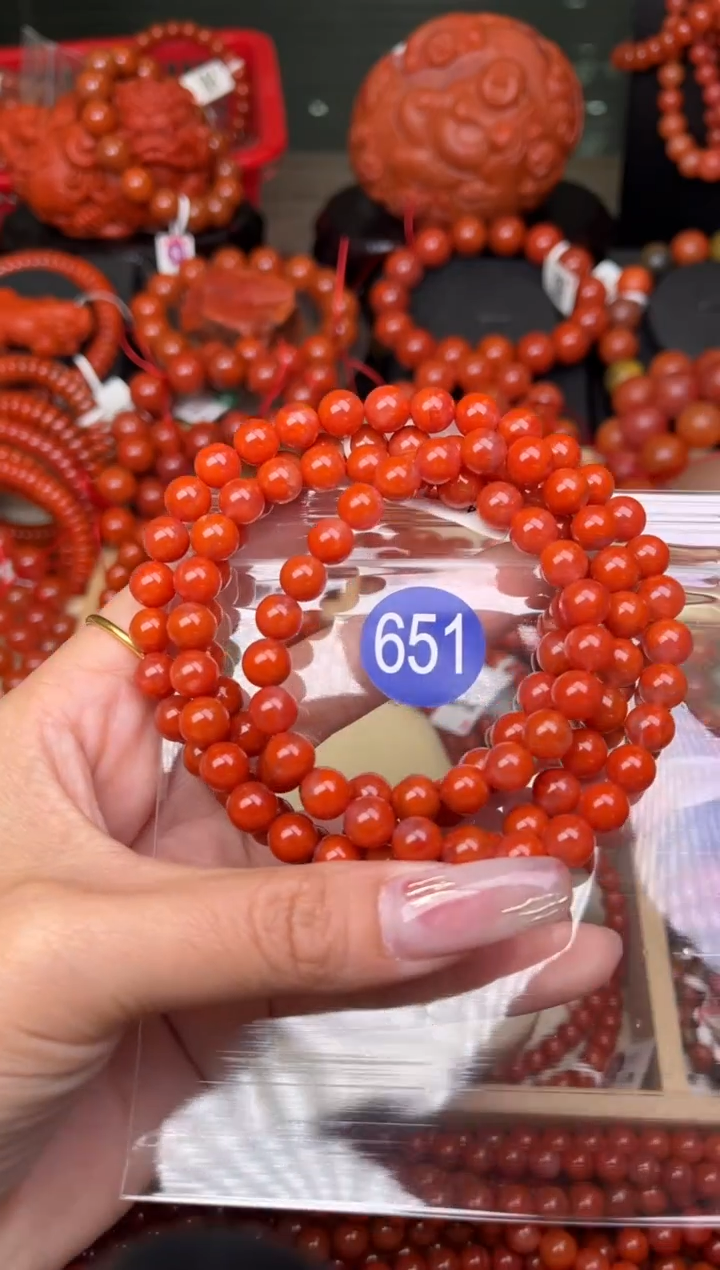 【闪购商品】南红玛瑙珠宝奇石未镶嵌651-7+