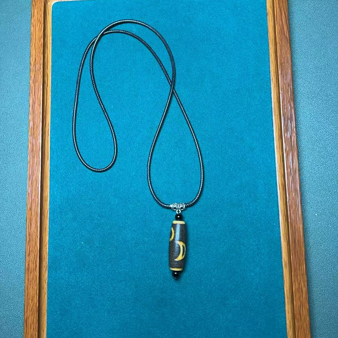 藏式复古吊坠项链星
