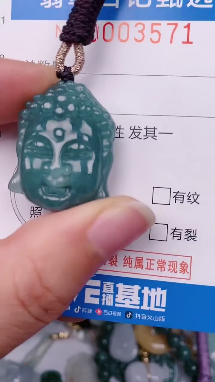 【闪购商品】翡翠颈饰未镶嵌00003571