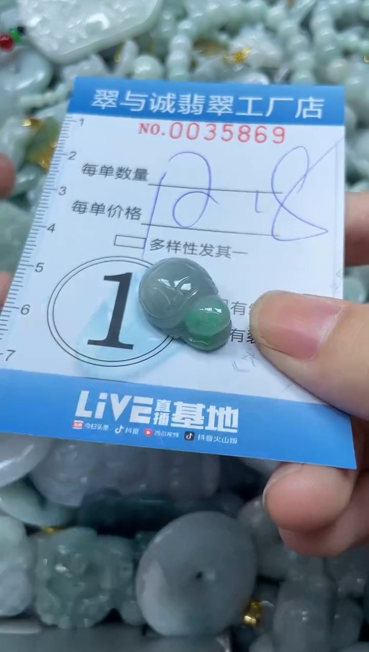 【闪购商品】翡翠颈饰未镶嵌闪购0035869