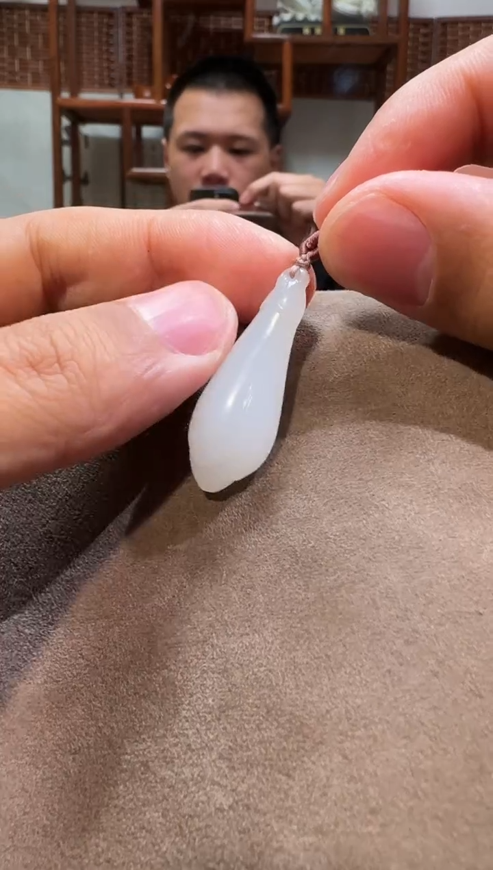 【闪购商品】和田玉吊坠未镶嵌1427 玉兰花