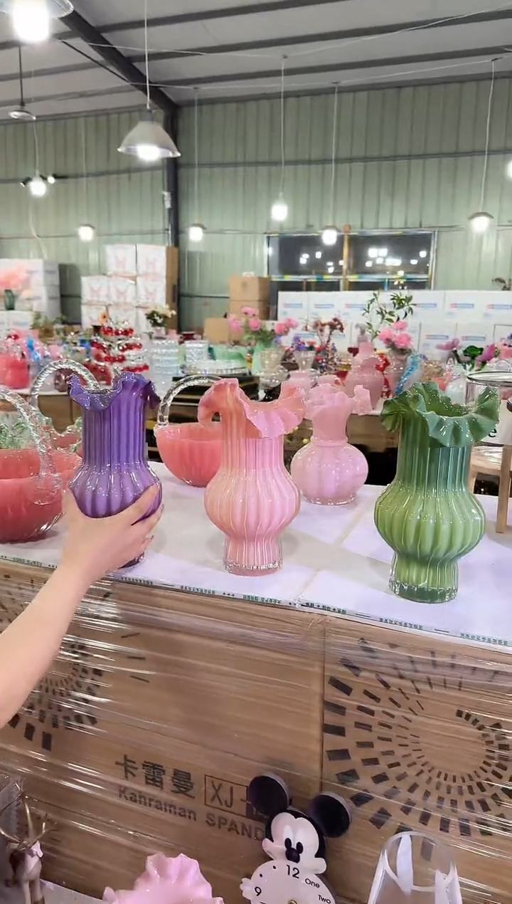 琉璃手工艺品优选花瓶花器L-早31