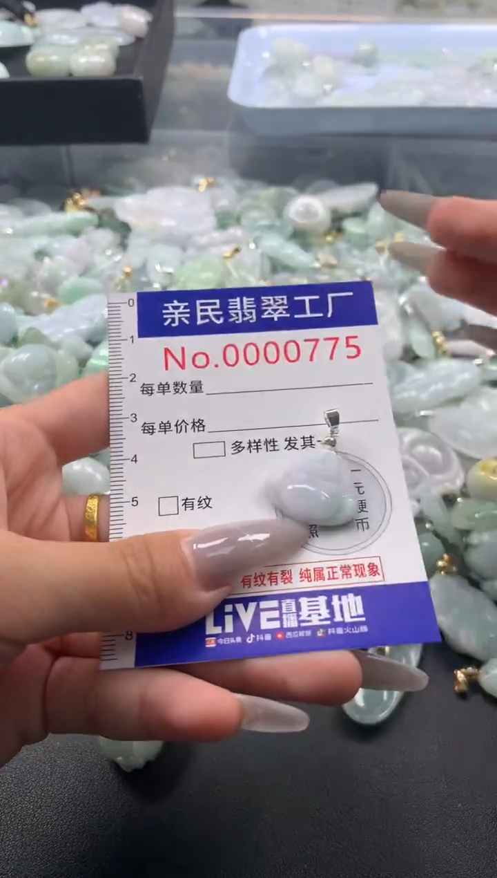 颈饰未镶嵌翡翠775