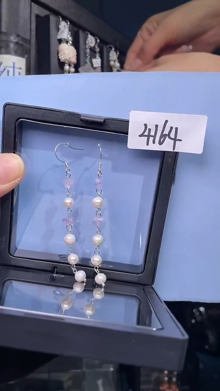 未镶嵌耳饰淡水珍珠喜欢拍