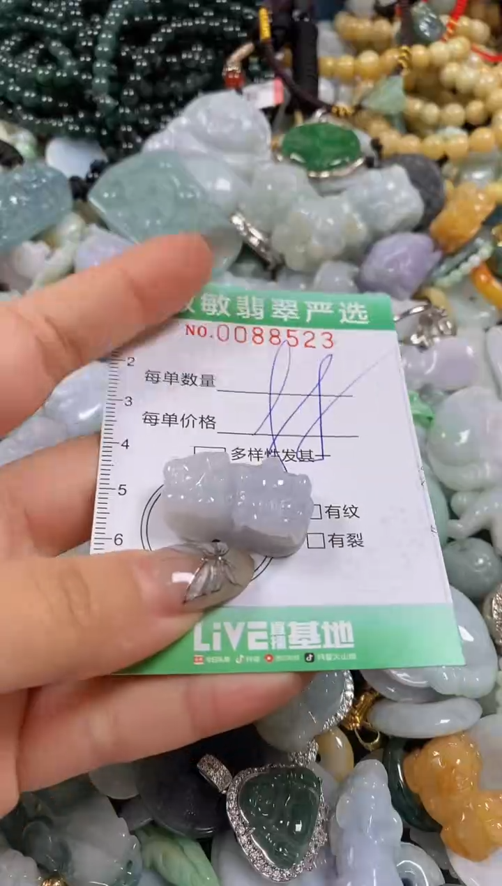 【闪购商品】翡翠颈饰未镶嵌闪购0088523