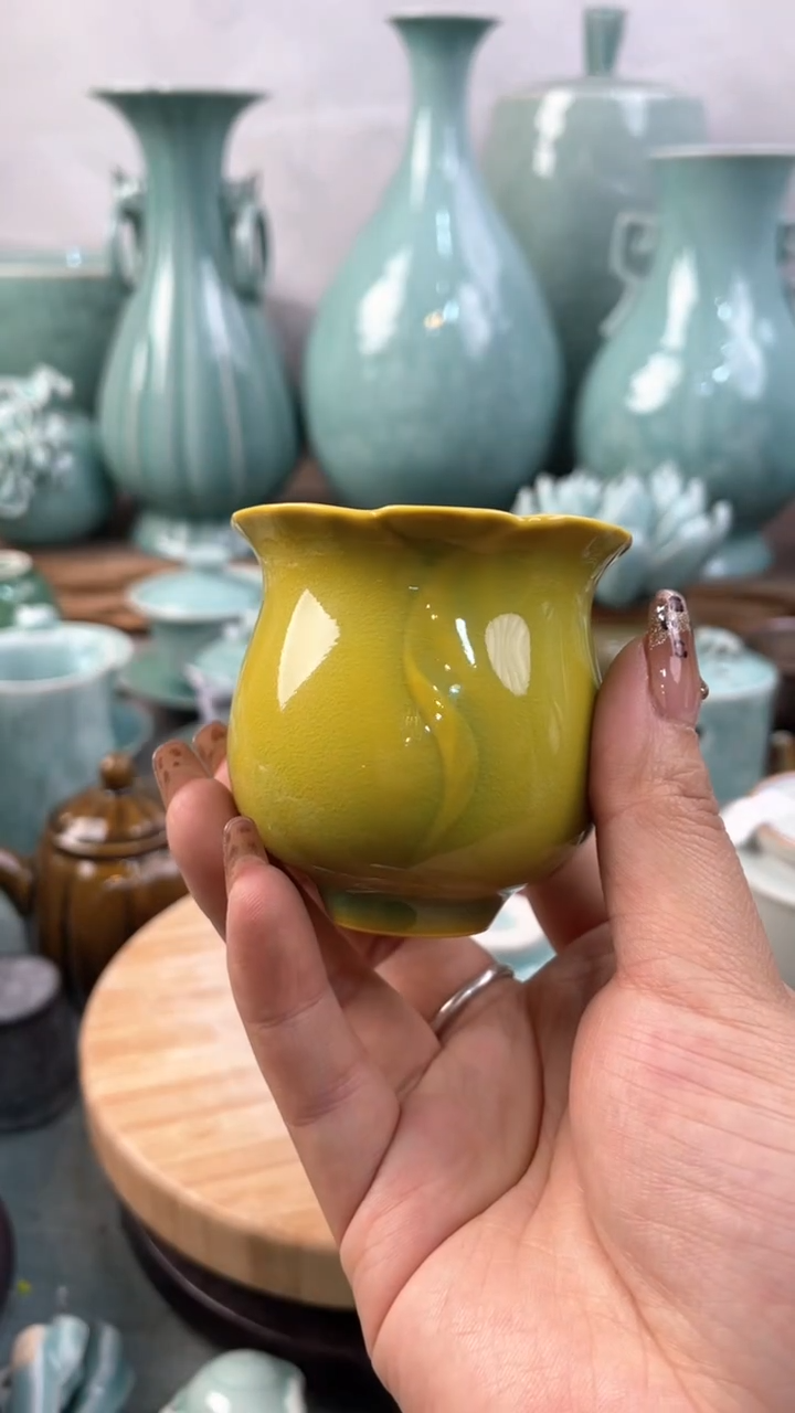 【闪购商品】特价福利 微瑕 慧仙青瓷