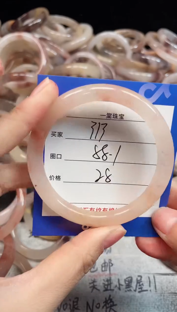 未镶嵌手镯石英质玉313