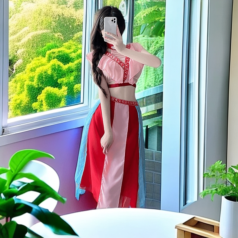 成人战袍趣味睡衣性感古风汉服诱惑飘逸制服异域风睡裙
