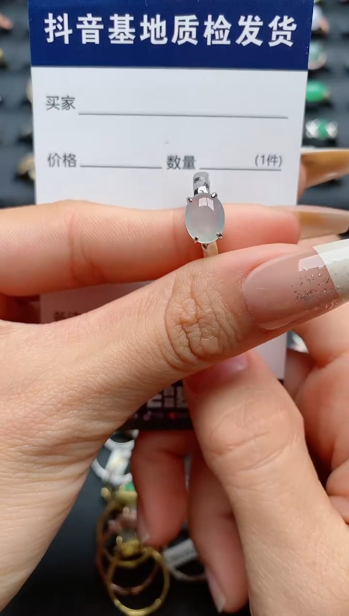 【闪购商品】翡翠戒指银S925镶嵌...........