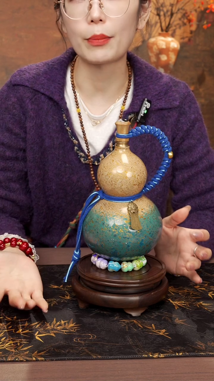 95--高端工艺大漆酒葫芦--388