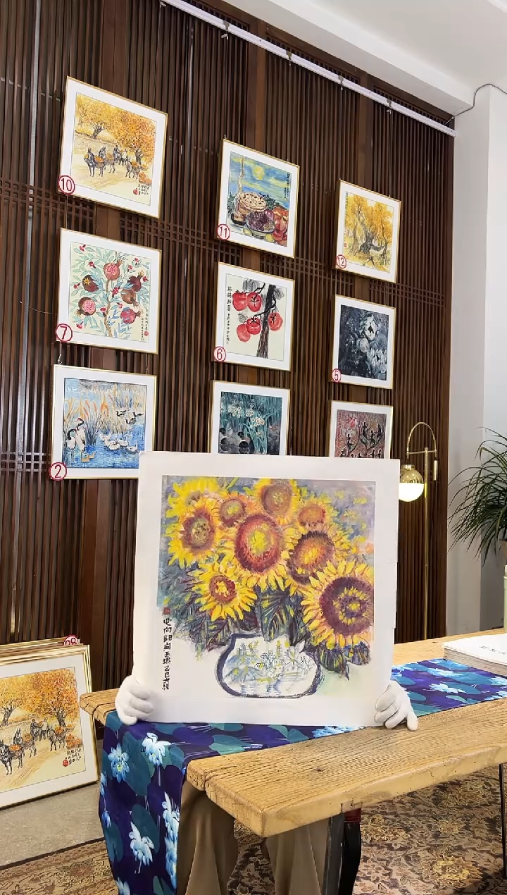 版画耿玉琨名章限量版画S