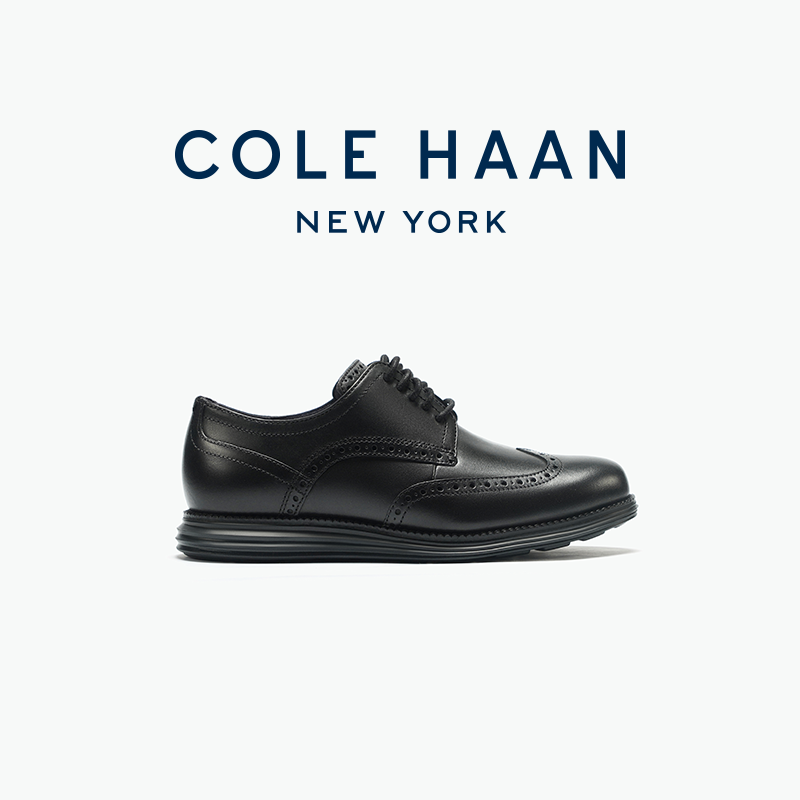 Cole Haan/歌涵 男士牛津鞋 25夏季布洛克雕花休闲皮鞋C27984