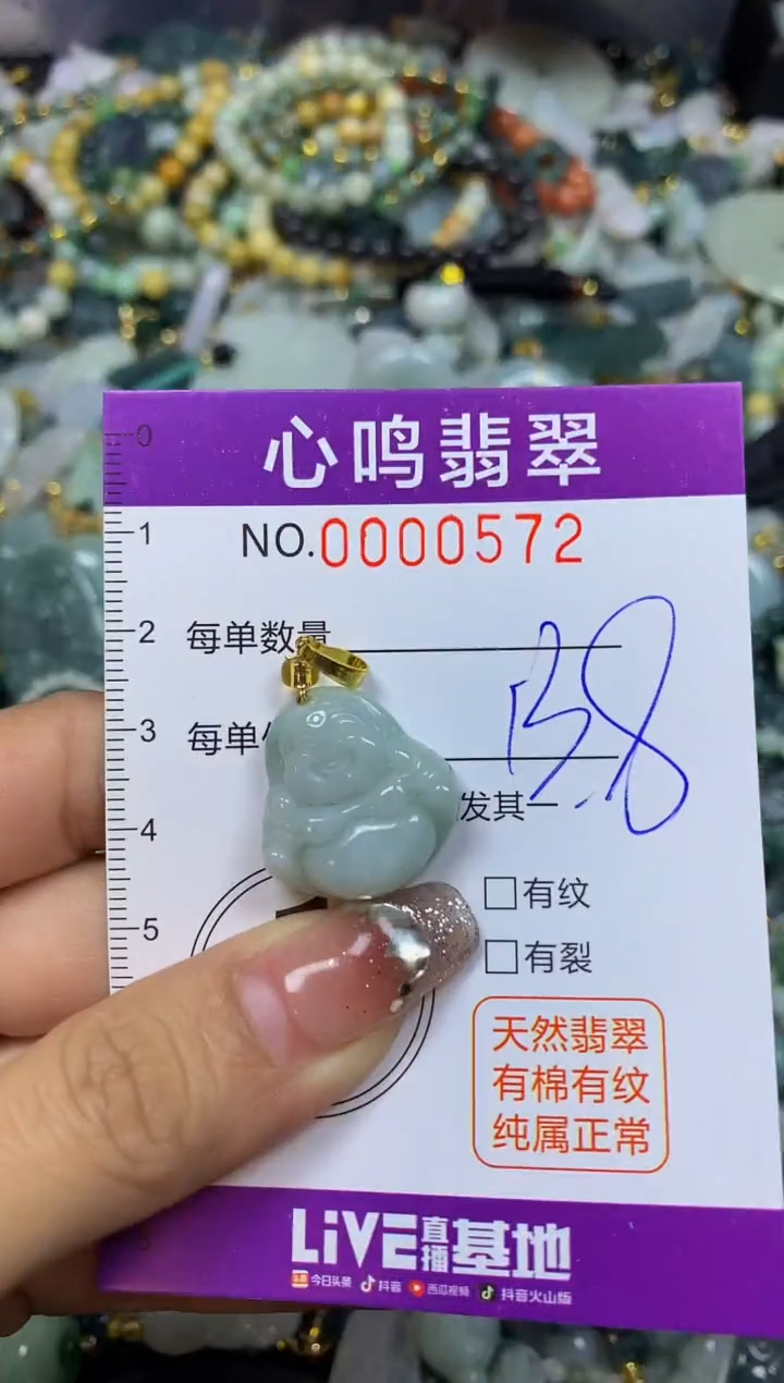 【闪购商品】翡翠颈饰未镶嵌闪购00572