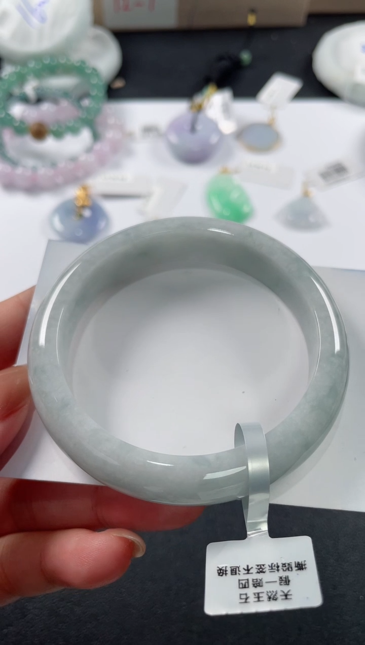 未镶嵌手镯翡翠基地发货H 0682 57+
